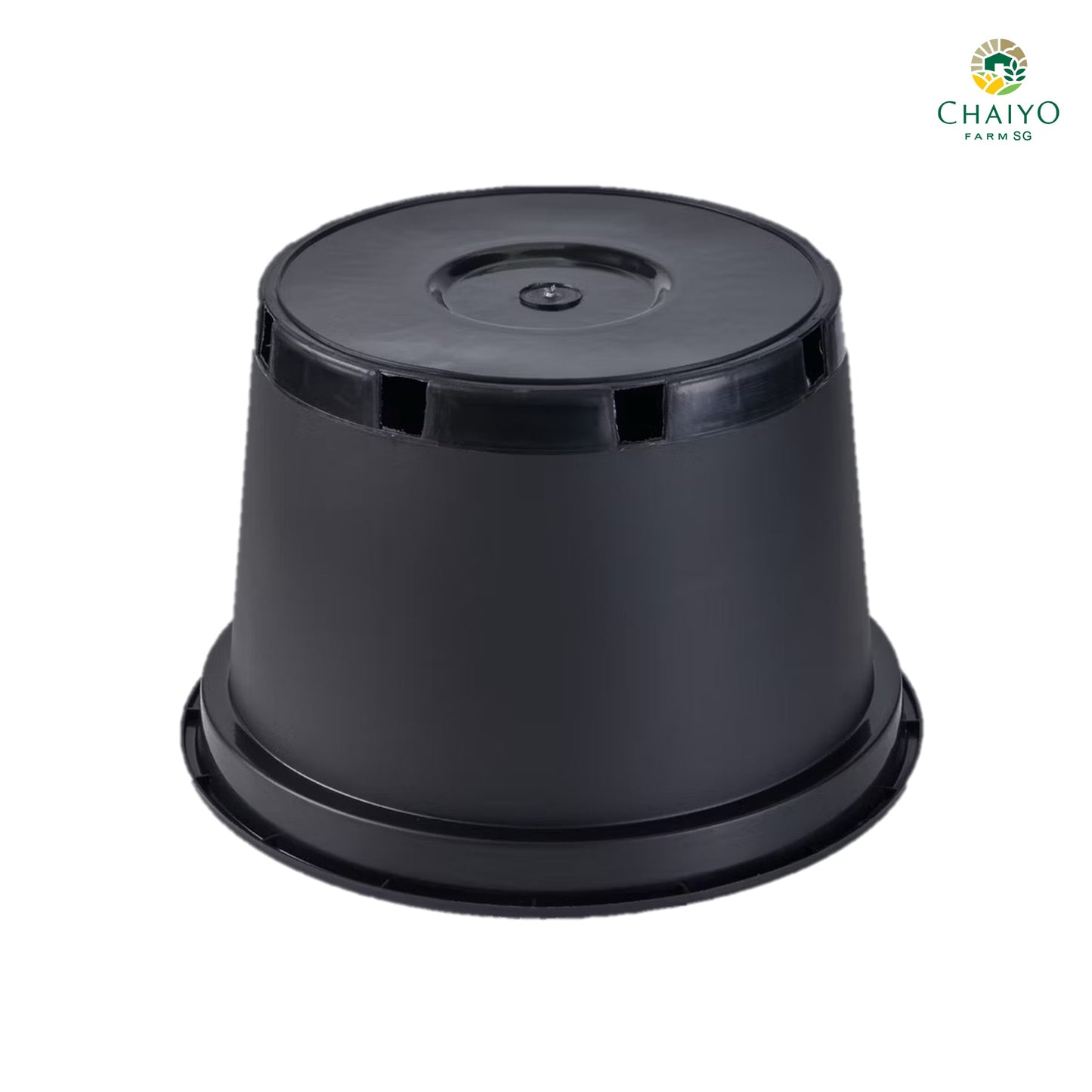 Plastic pot 27.5 cm (Black)