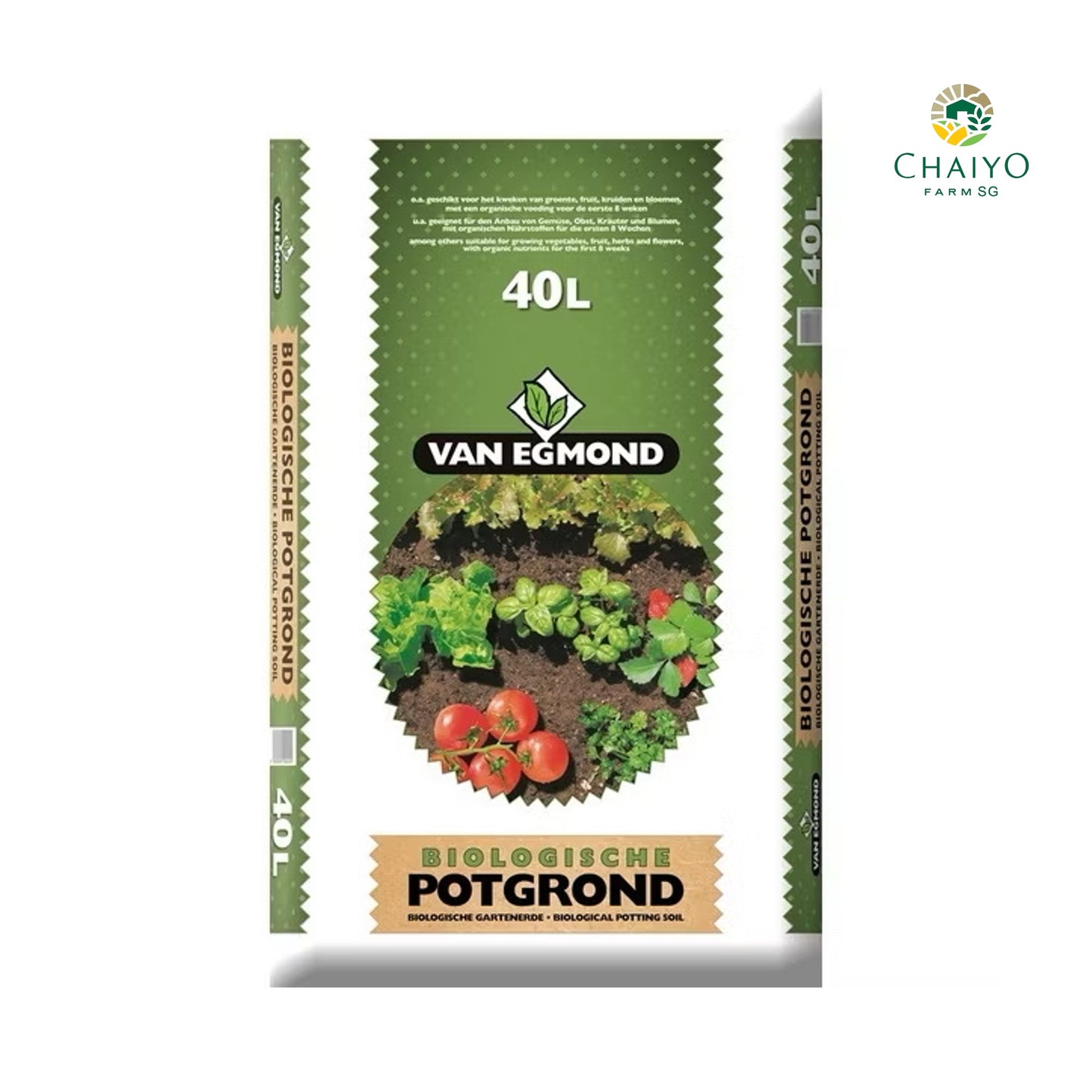 Organic Substrate 40 L Van Egmond