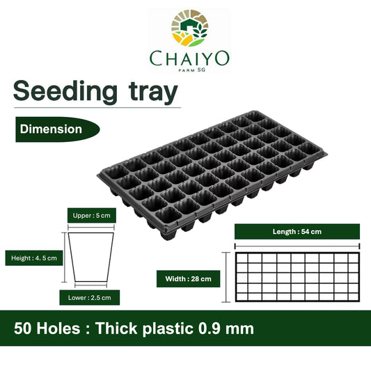 Seeding tray (Black) 50, 105, 200 holes