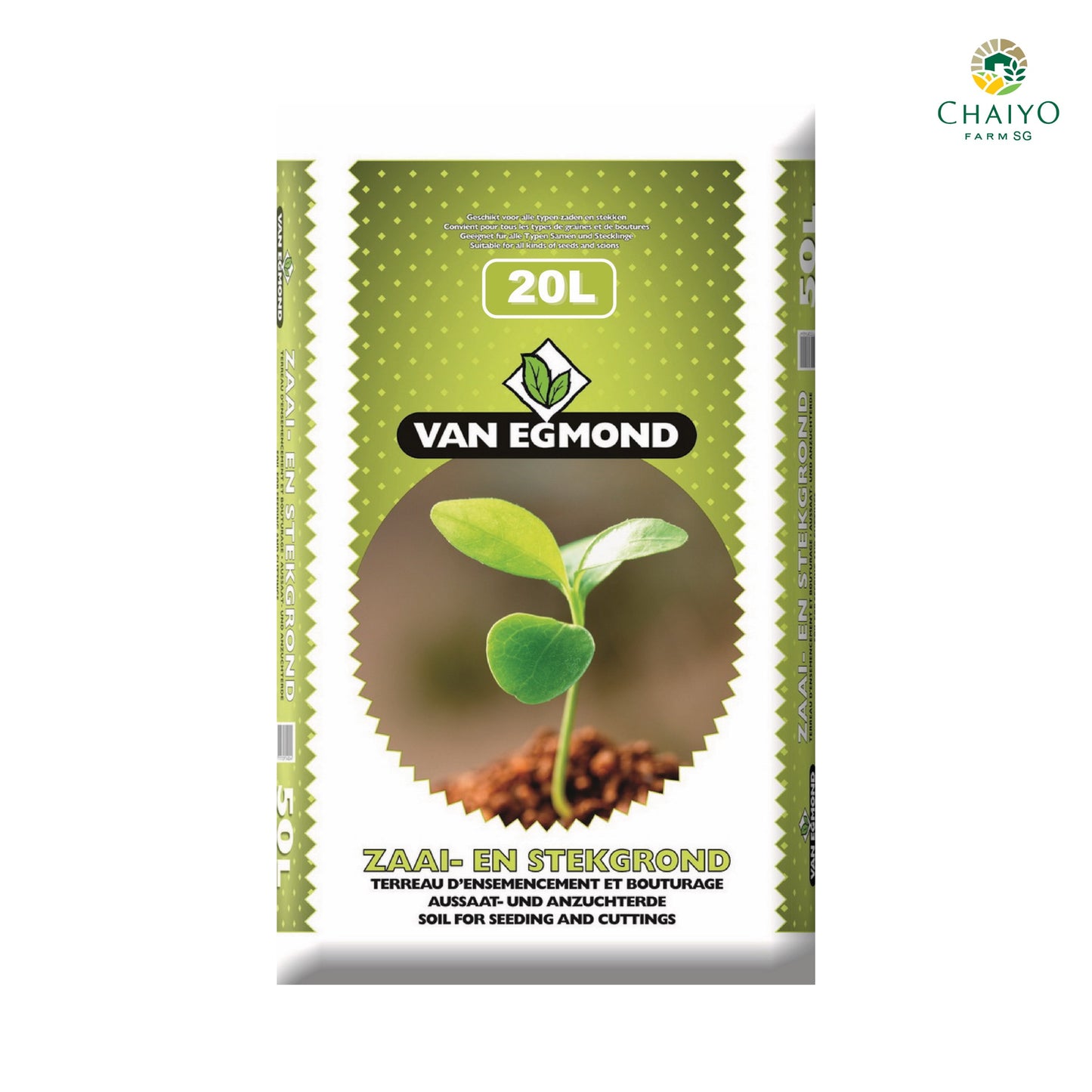 Seeding substrate 20 L Van Egmond