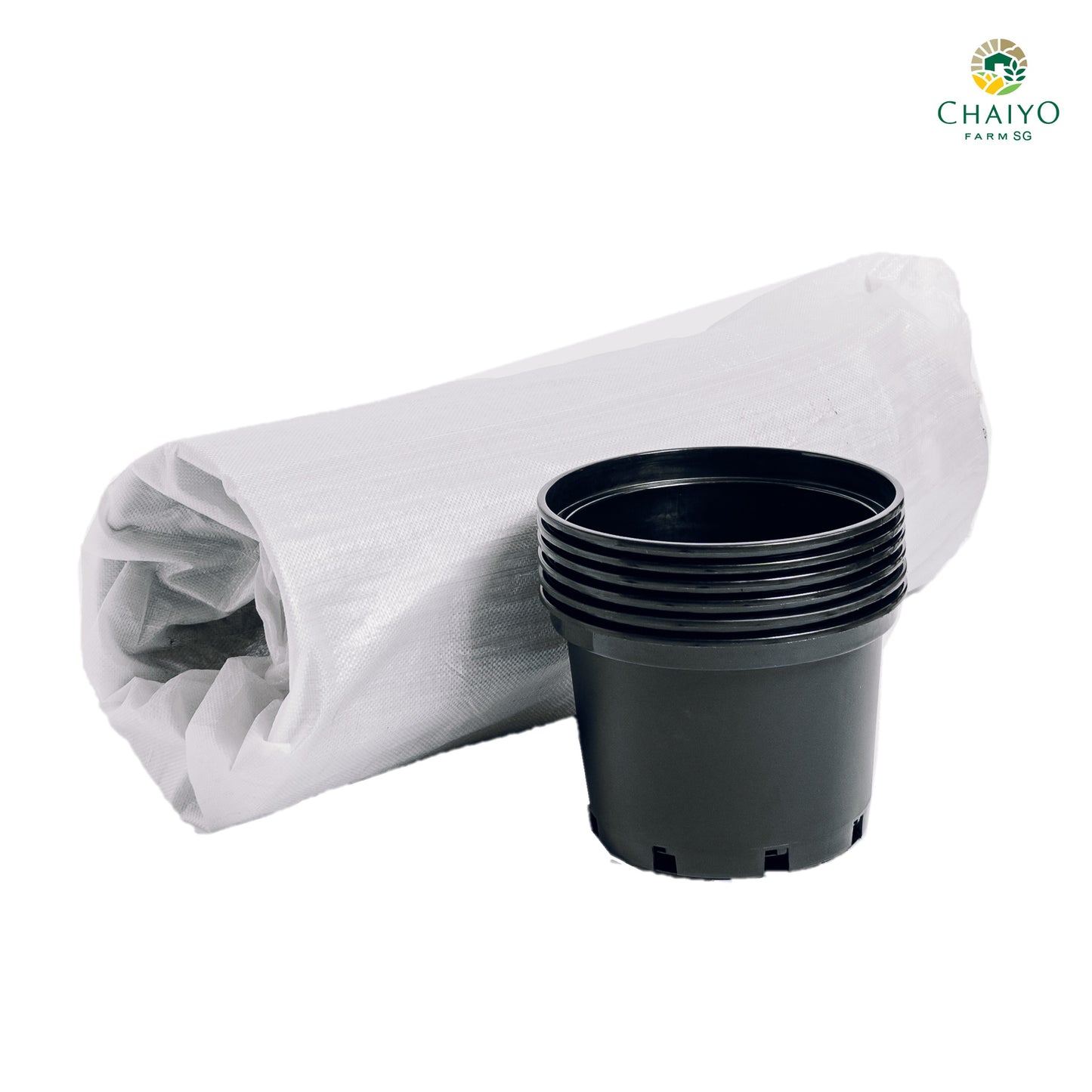 Plastic pot 27.5 cm (Black)