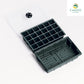 Seeding tray with cover 12, 24 holes (Green, Green)