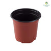 Brown Plastic Pot 10cm – 15 pcs/pack