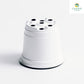 Plastic pot 10 cm 15 pcs/pack (Brown, White)