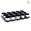 White Plastic Pot 10cm – 15 pcs/pack