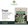 Sage (Organic) Herb Seeds, 10 Seeds