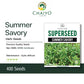 Summer Savory Herb Seeds, 400 Seeds