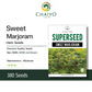 Sweet Marjoram Herb Seeds, 380 Seeds