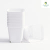 White Cactus Pot 6.75cm – 10 pcs/pack