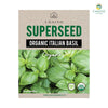 Italian Basil (Organic) Herb Seeds, 280 Seeds