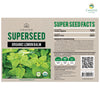 Lemon Balm (Organic) Herb seed, 120 seeds
