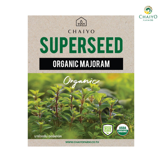 Marjoram (Organic) herb seed, 60 seeds
