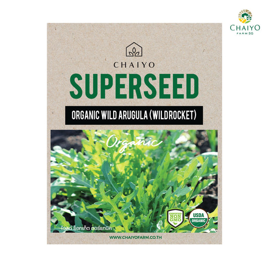 Wild Arugula Rocket (Organic) Herb Seeds, 300 Seeds