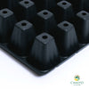 Black Seedling Tray – 50 Holes