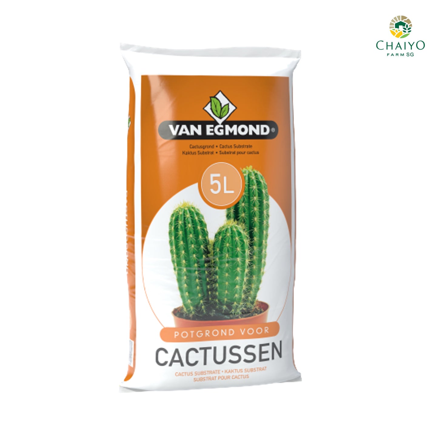 Cactus Substrate 5 L Van Egmond, Peat moss