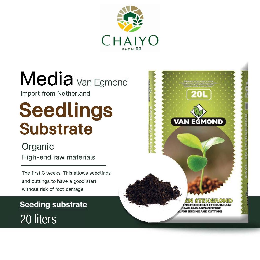 Seeding substrate 20 L Van Egmond